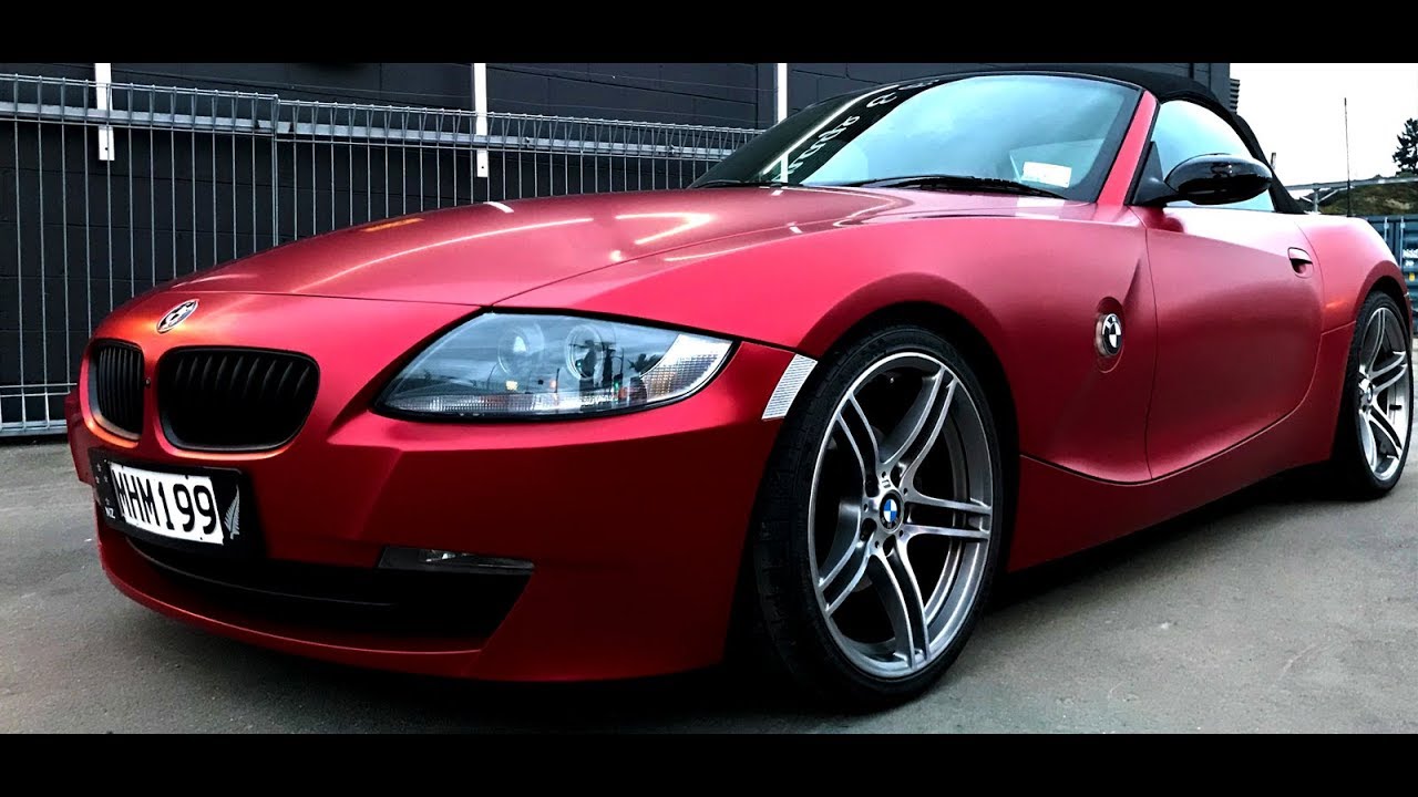 BMW Z4 Vehicle Wrap | Kapiti Signs