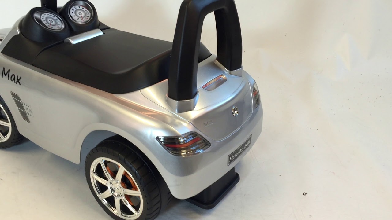 Bandits and Angels - loopauto - Mercedes Benz SLS AMG zilver