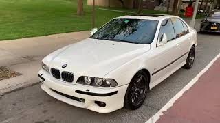 BmW E39 M5 White Clean