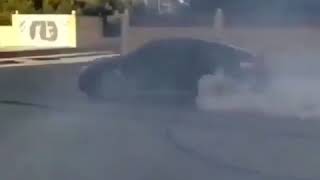 Bmw X6 M drifting in street