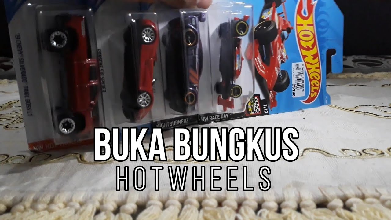 Buka Bungkus Hotwheels #2 - Chevy, Porsche, Dodge, Indy 500 🚗🔥