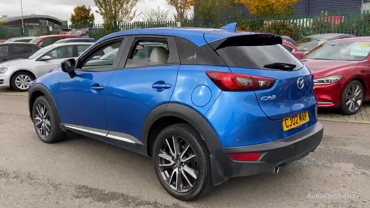 CJ02MAP MAZDA CX-3 SPORT NAV BLUE 2015, Cambria Northampton Motors