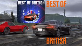 CSR Racing 2 | Best Of British Event First 9 Race | Aston Martin Vanquish