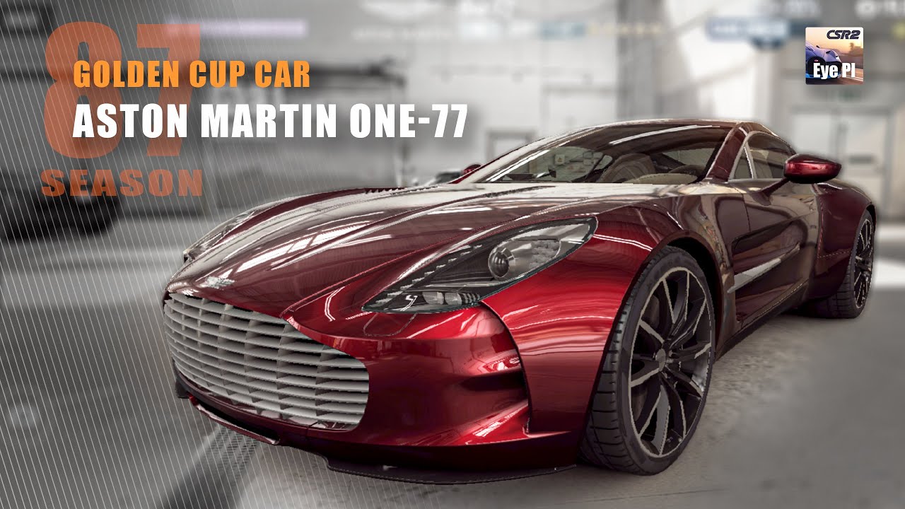 CSR2 | Season 87 – Golden Cup Car – Aston Martin One-77 | CSR Racing 2 | Mods