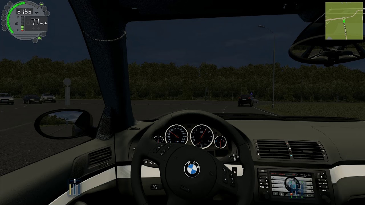 City Car Driving – BMW M5 E39 | Drift with some mistakes