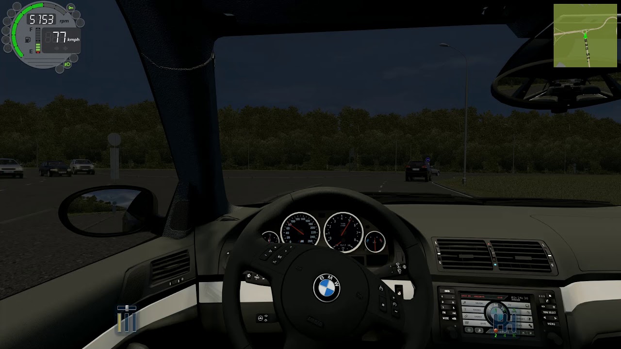 City Car Driving - BMW M5 E39 | Drift with some mistakes