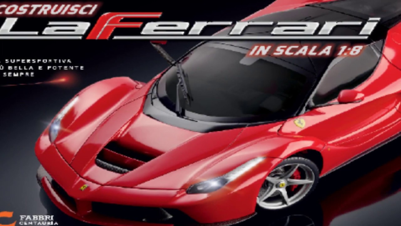 Costruisci LaFerrari in scala 1:8 - Tutorial 12