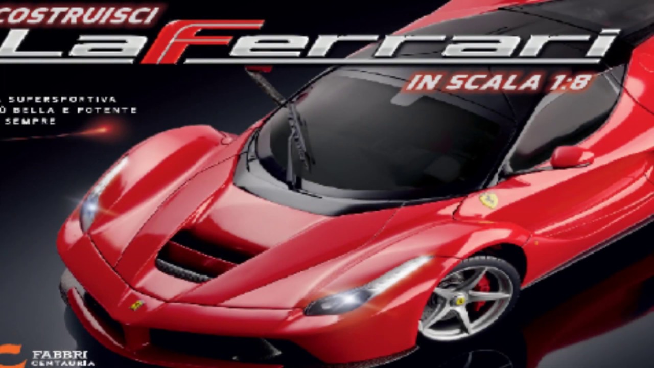 Costruisci LaFerrari in scala 1:8 – Tutorial 12