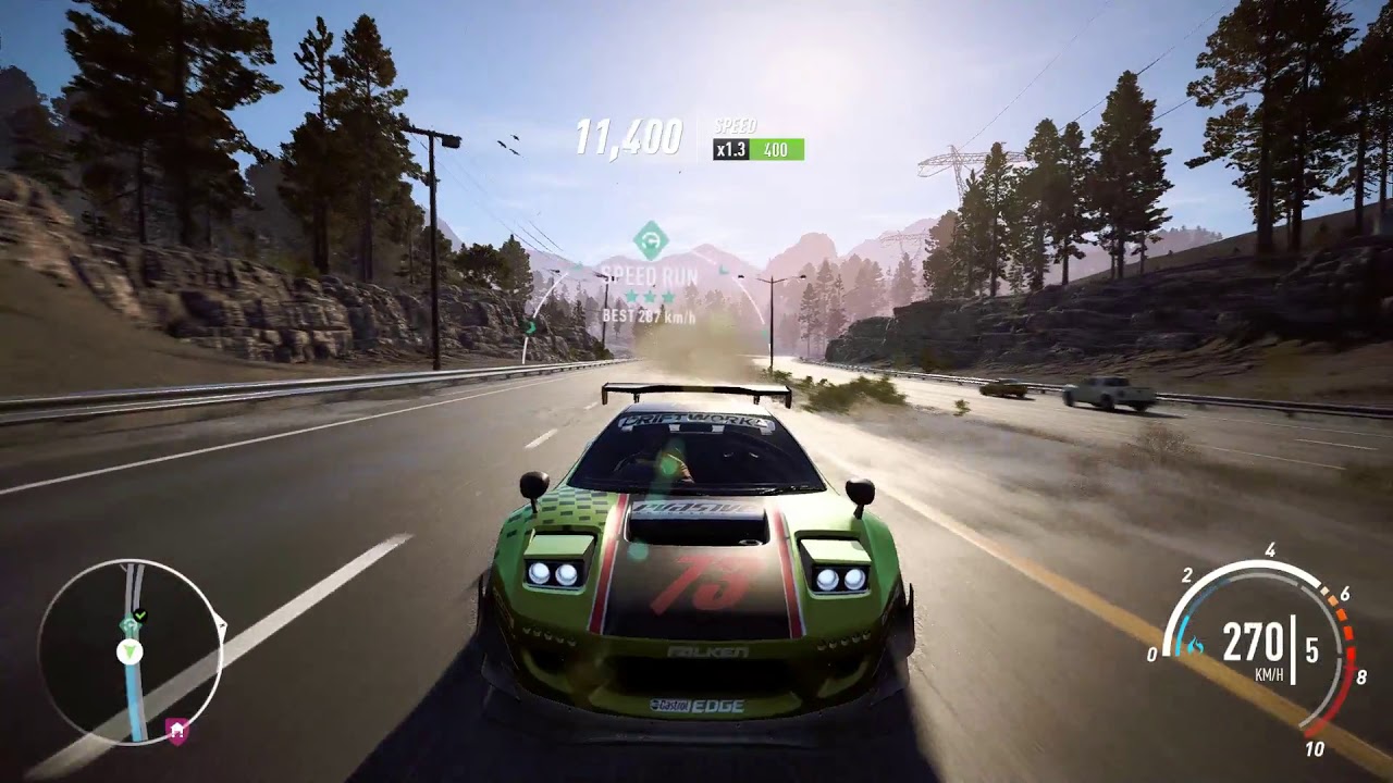 DRIFT CAR HONDA NSX DRIFTING IN STYLE NEED FOR SPEED PAYBACK GAMEPLAY