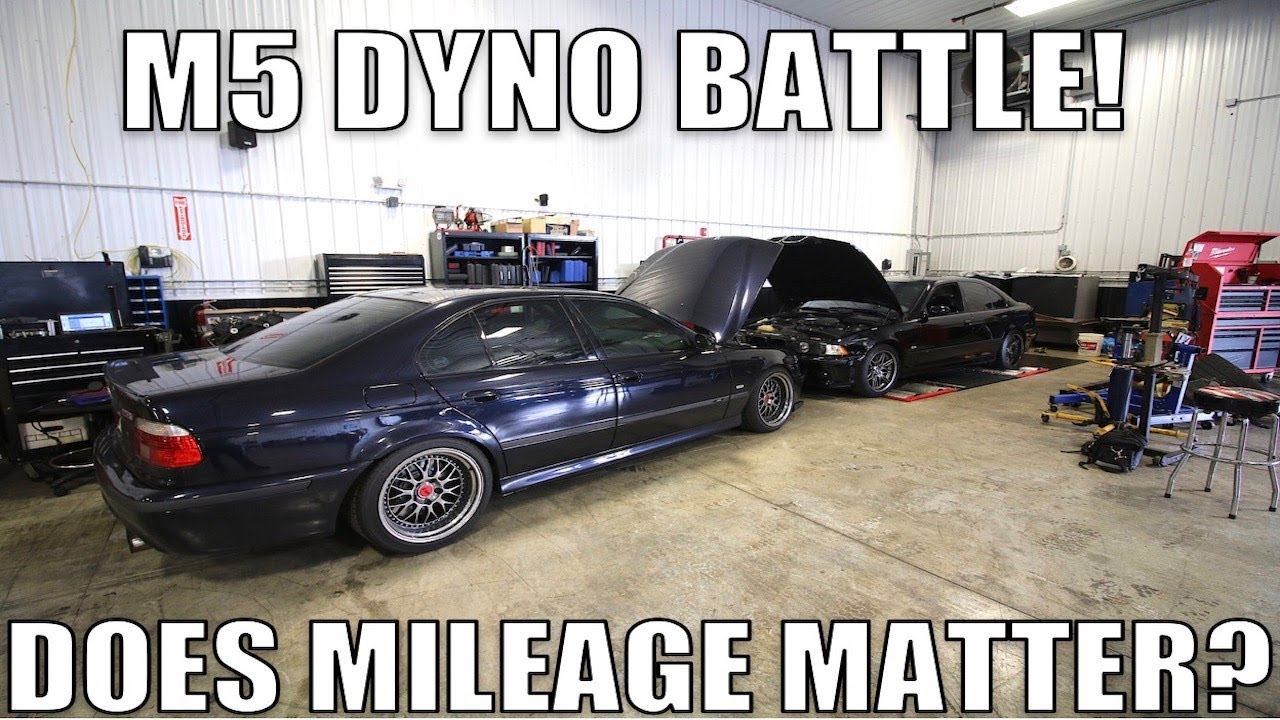 DYNO BATTLE! Daily Driven 409,000 Mile E39 M5 VS Garage Queen 78,000 Mile E39 M5.