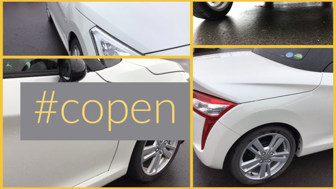 Daihatsu Copen Robe Perl White パールホワイトのダイハツコペンローブを見るだけ