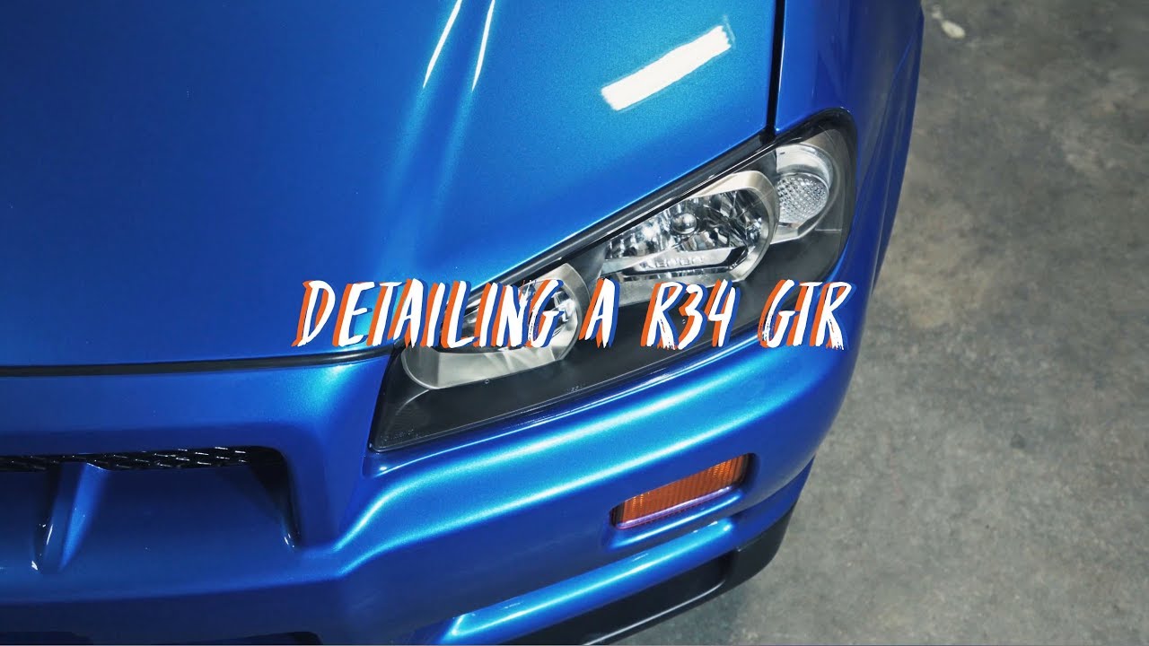 Detailing a R34 GTR | 4K
