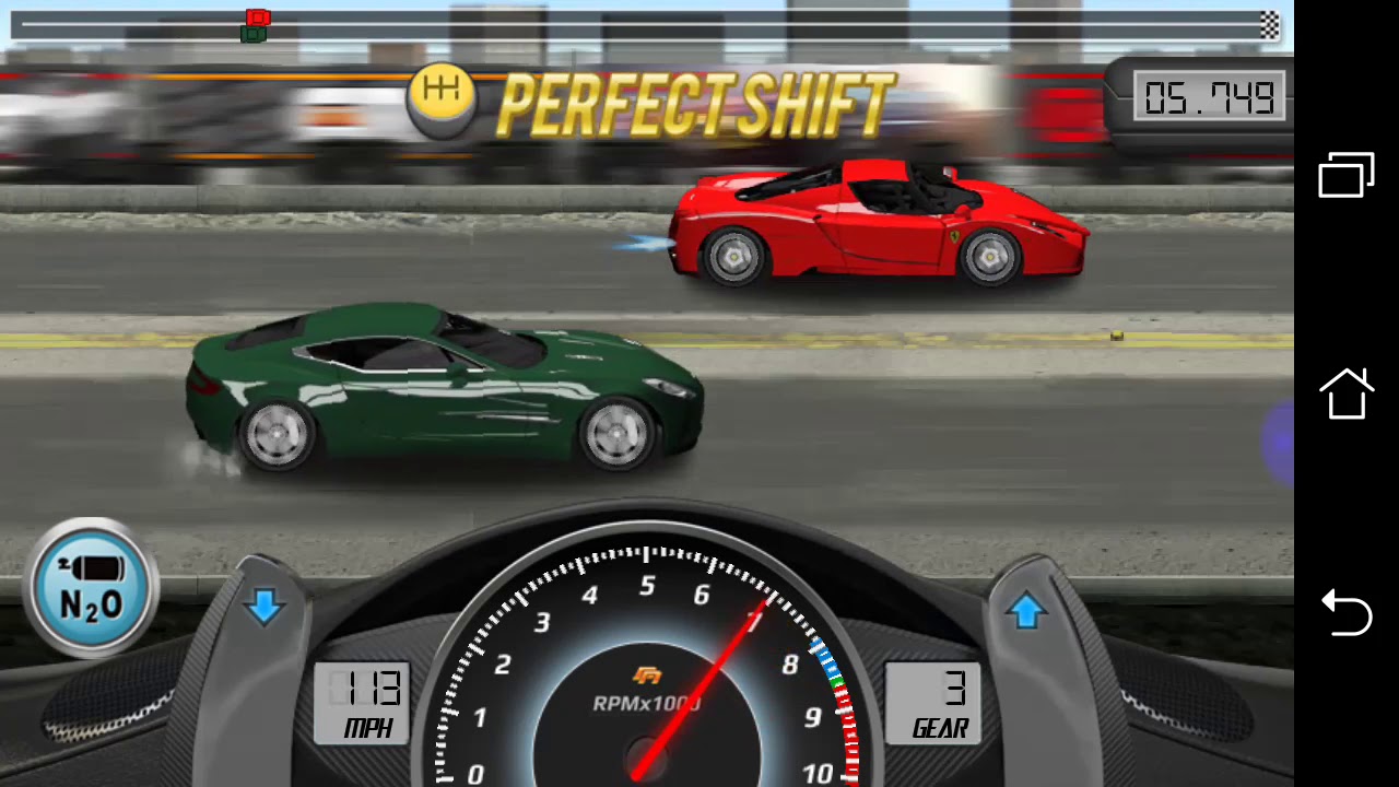 Drag Racing Classic CM ONE ( Aston Martin one 77 ) gameplay part 1