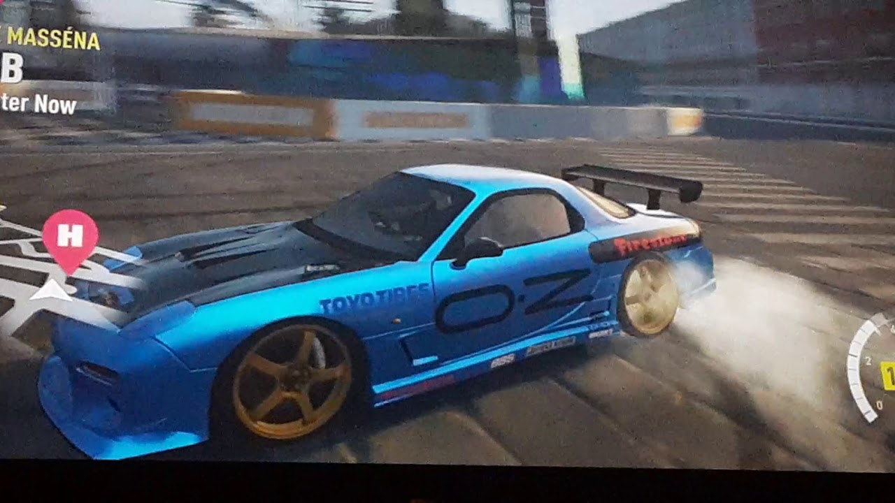 Drifting a Mazda rx7 and a Toyota supra