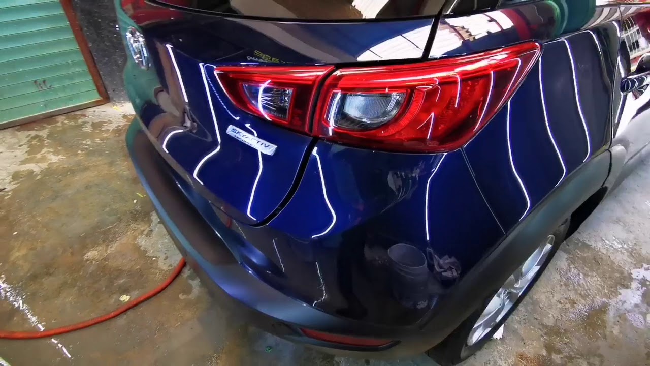 Entrega de Hojalatería y Pintura Mazda CX3
