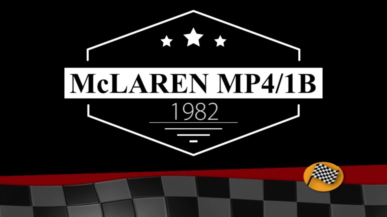 【F1 エンジン音】【高音質】 1982年 マクラーレン MP4/1 B (1982 McLAREN MP4/1B)