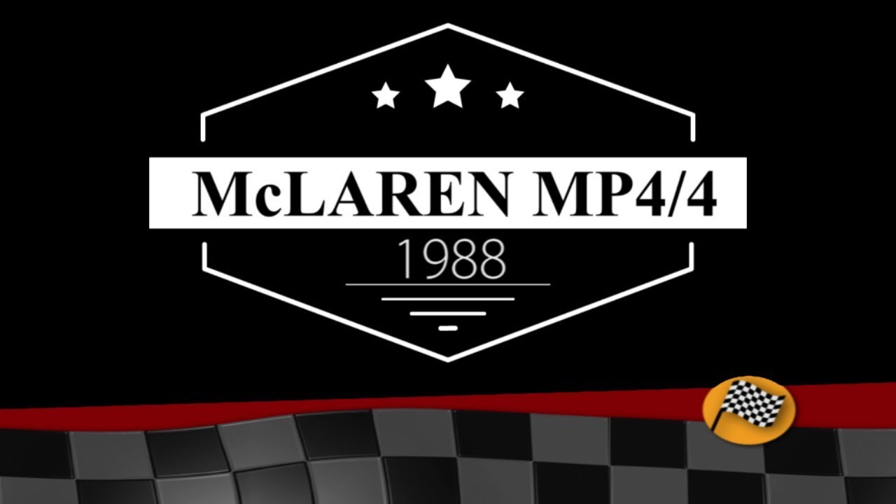 【F1 エンジン音】【高音質】 1988年 マクラーレン MP4/4 (1988 McLAREN MP4/4)
