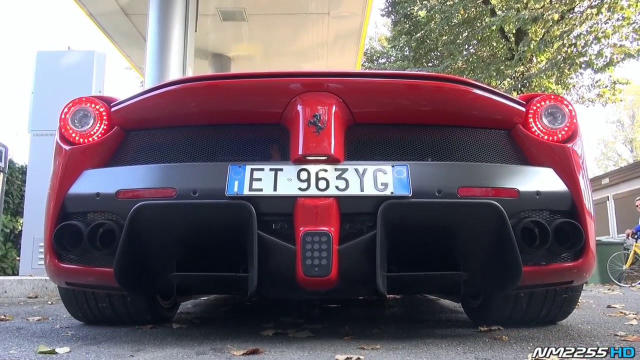 Ferrari LaFerrari LOUD Revving & Sound!