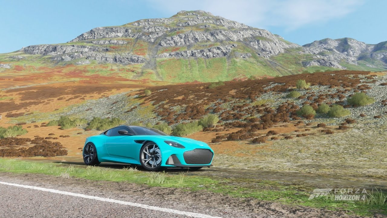 Forza Horizon 4: Aston Martin DBS Superleggera Cruising/Top Speed Run