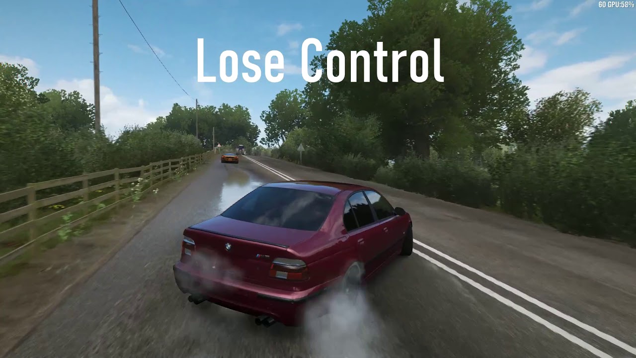 Forza Horizon 4 Drifting with BMW M5 E39