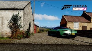 Forza Horizon 4 Fast Driving in a Aston Martin DBS Superleggera + Race!