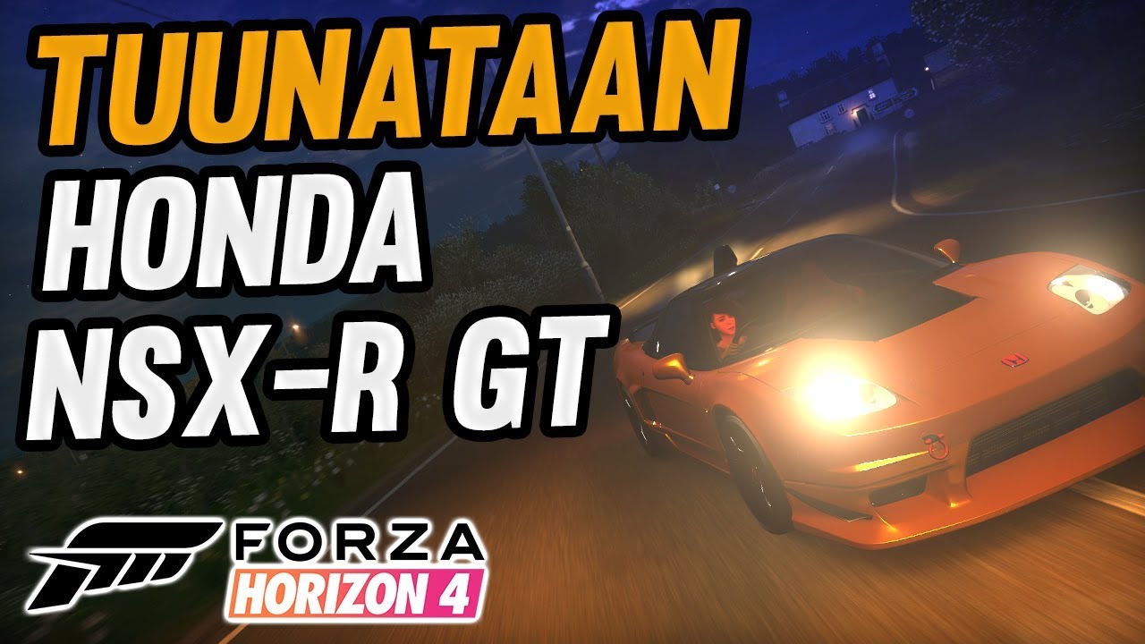 Forza Horizon 4 | Tuunataan HONDA NSX-R GT!