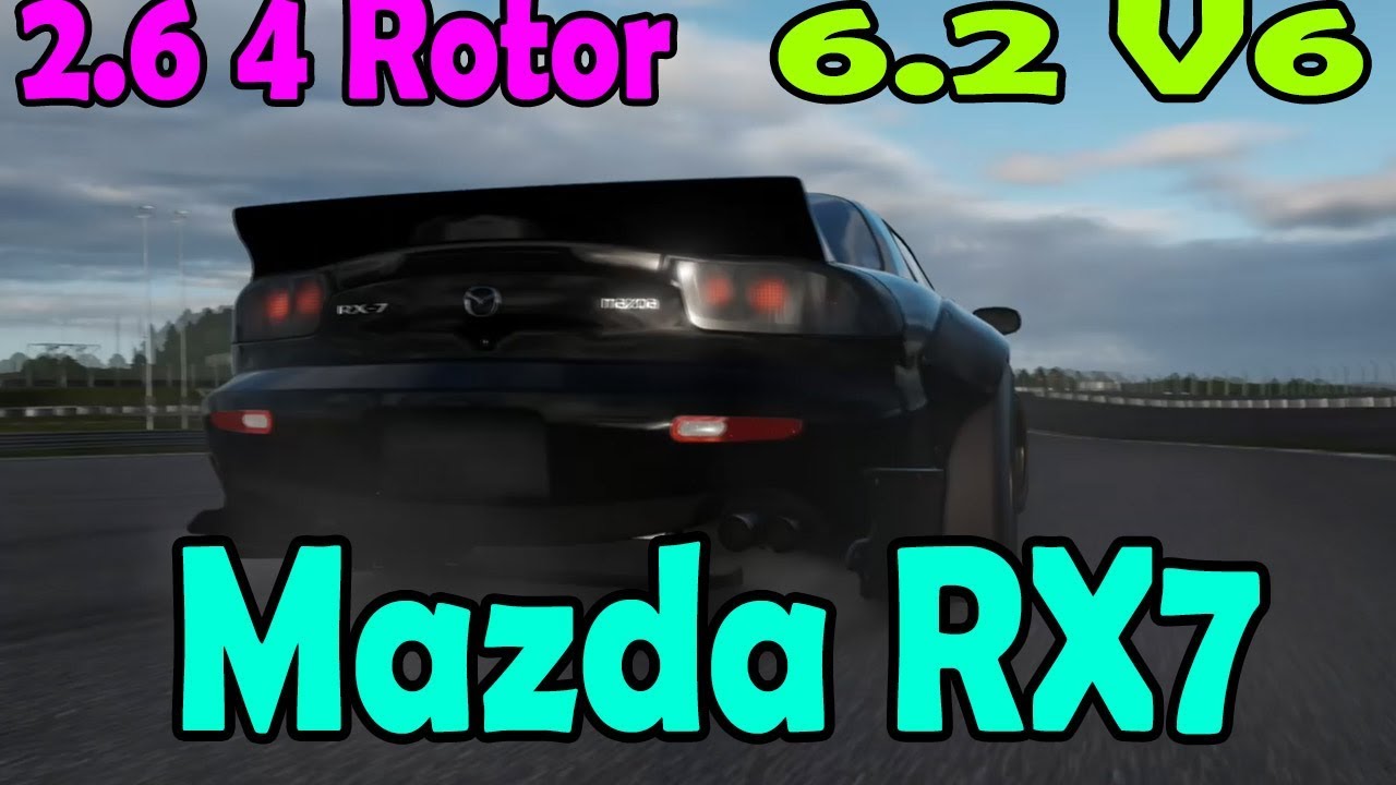 Forza Motorsport 7 - 2 Swapped Engines On The Mazda RX7