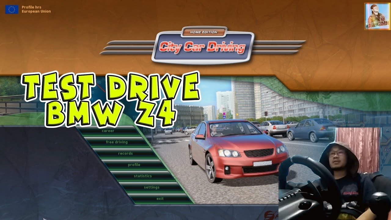 ( GAME CITY CAR DRIVING ) JALAN JALAN SEKALIGUS TEST SEDAN BMW Z4