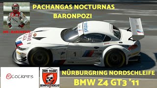 GT SPORT Pachangas Nocturnas baronpozi / BMW Z4 GT3 ’11 / nürburgring nodschleife