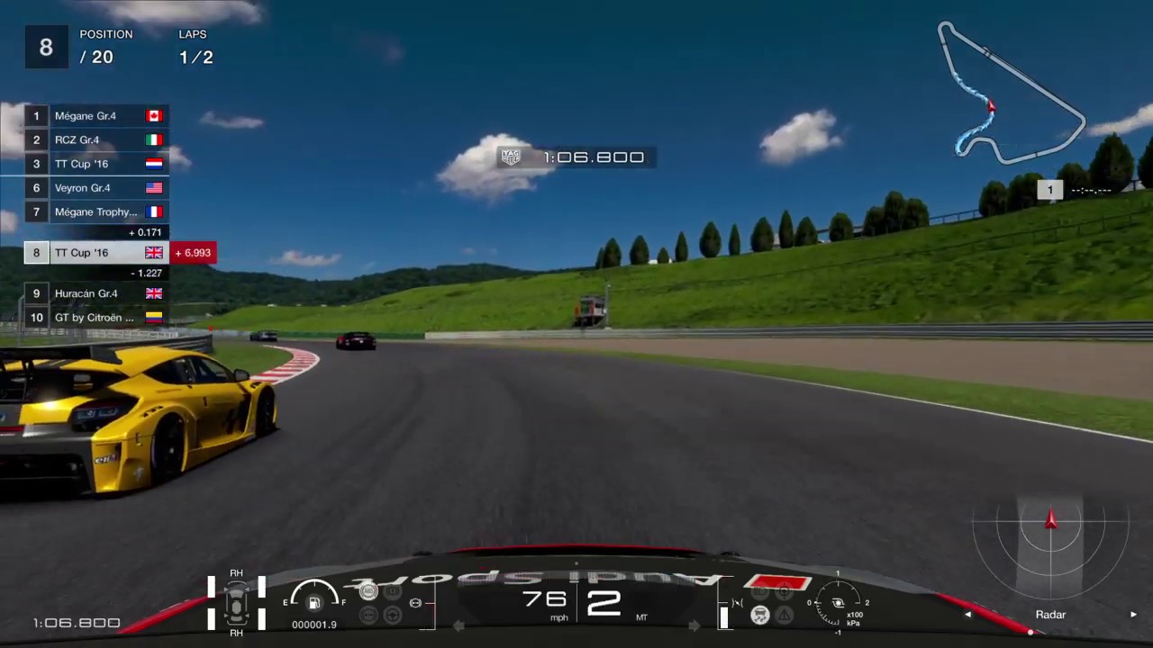 GT Sport Daily Race 014 - Audi TT Cup around the Autopolis [2019 HD]