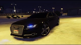 GTA V: 2016 Audi S8 4.0L V8 520HP Test Drive + POV