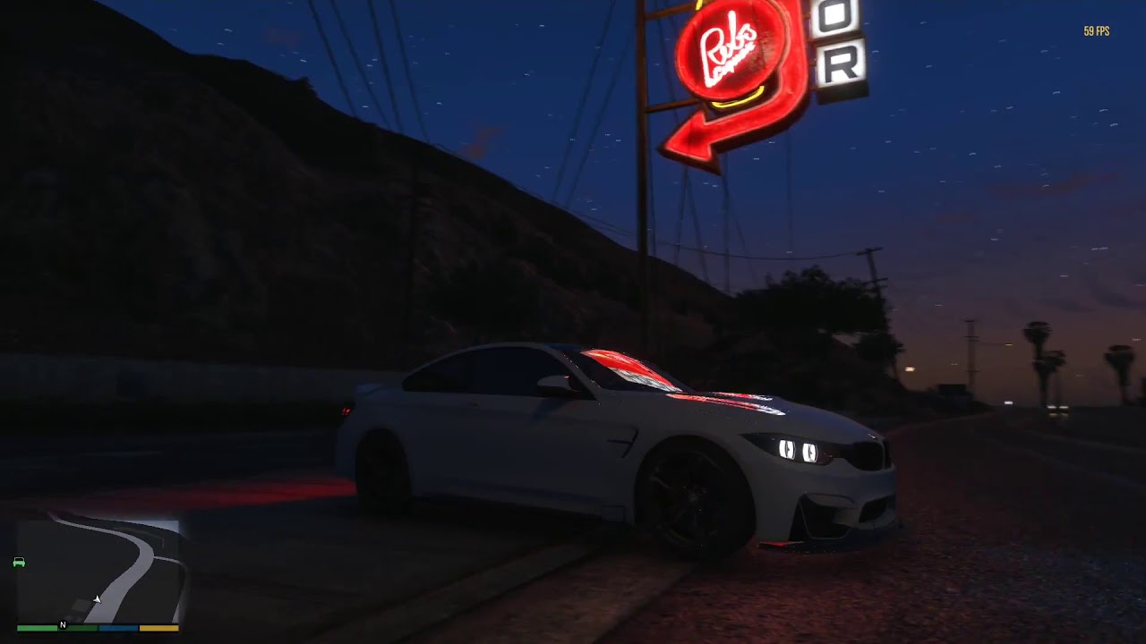 GTA V   QuantV   Mod Short Gameplay ft BMW M4 VG Full HD