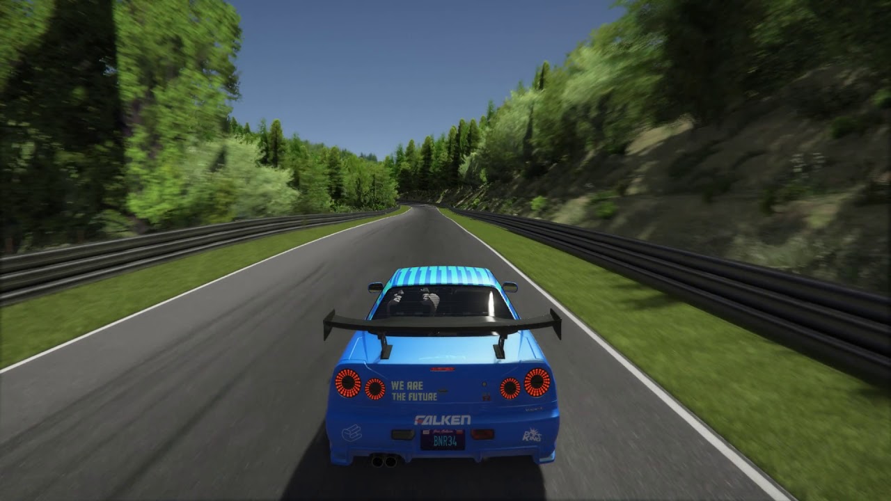 GTA5 Nissan Skyline GT-R @ Nurburgring