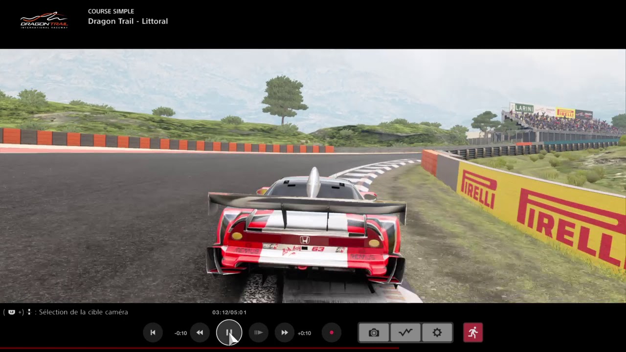 Gran Turismo™SPORT training race Honda NSX Gr.2