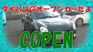 【剥げにはキツカッた】H30コペン、ダイハツの軽オープンカーです。