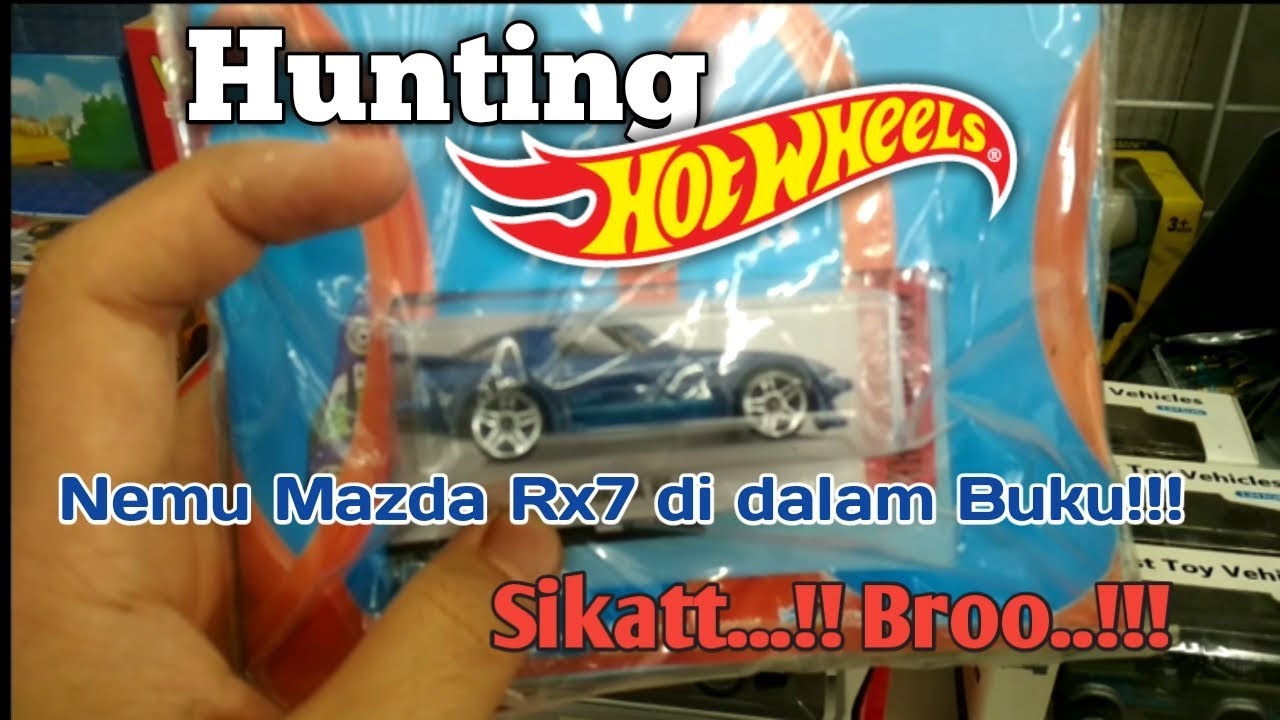 HUNTING HOTWHEELS | ada Mazda Rx 7 biru tamfan broo..!  Nambah koleksi lagi..  Sikatt mantapss!!