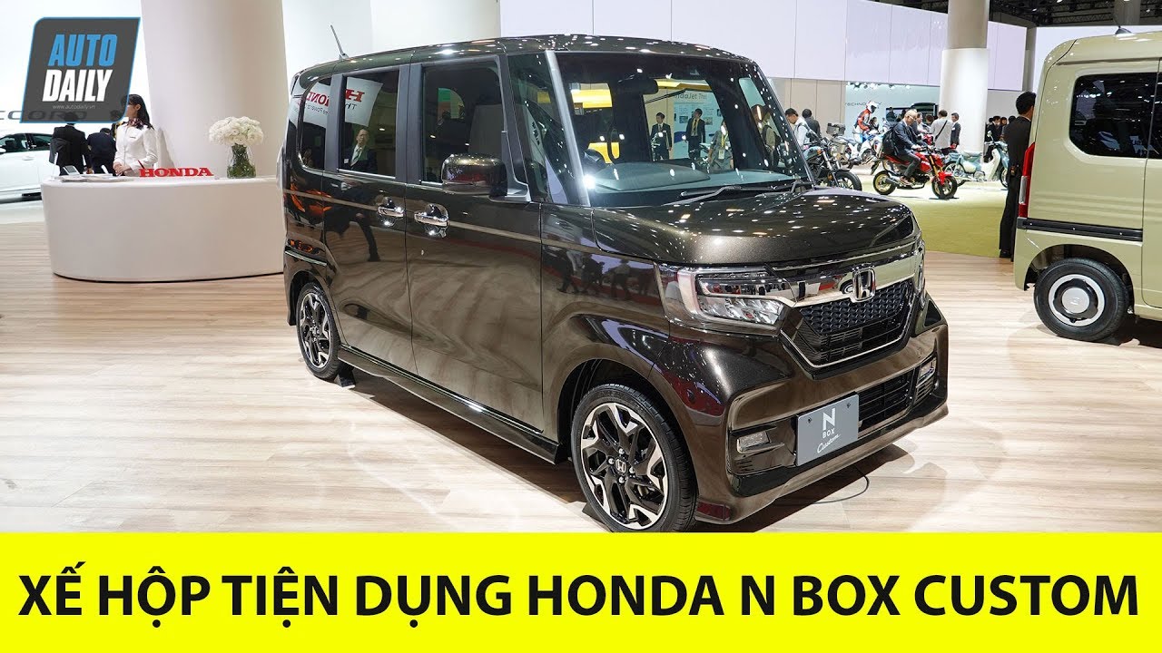 Honda N Box Custom: Xe dạng hộp cho đô thị cực kỳ tiện dụng