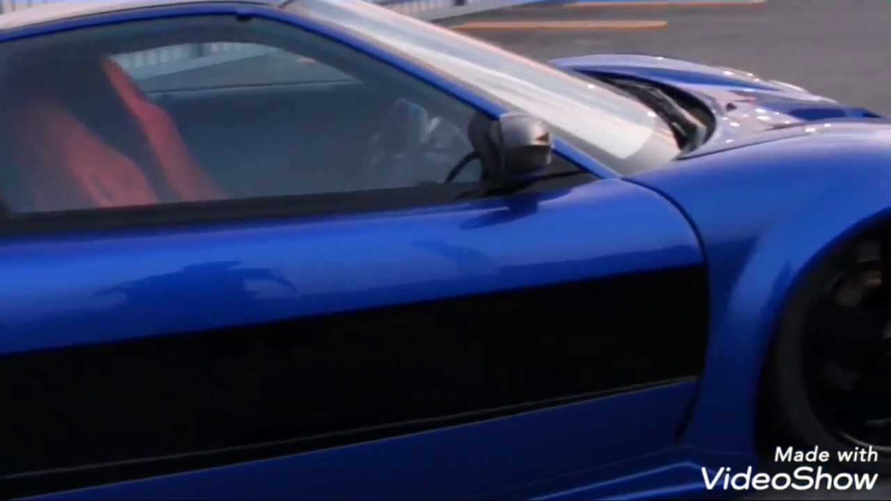 Honda NSX Acura paint Blue - Modification super Ceper istimewa