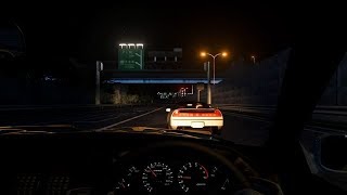Honda NSX R32 300km巡航 GT-R ランボルギーニ ディアブロ ナイトドライブ Wangan Night drive 湾岸線 首都高 LAMBORGHINI Diablo