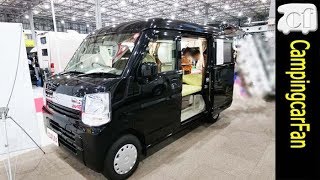 【コレーガアルファ】スズキエブリイをベースにし、ギャレーも装備した軽バンコン Japanese Micro Campervan Campingcar