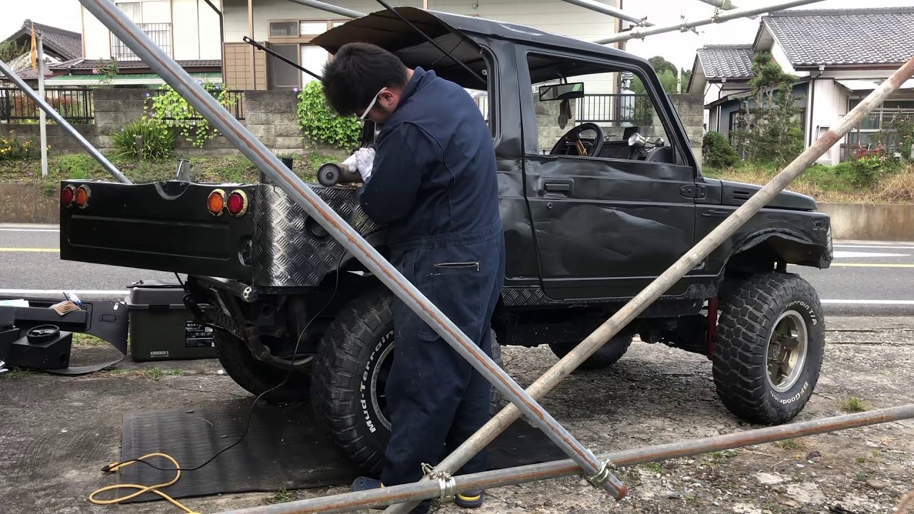 ジムニーバンカットその② Jimny ja11