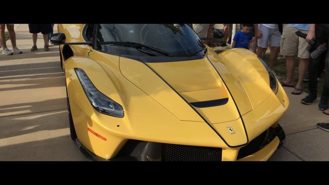 LaFerrari Aperta at Cars & Coffee Southlake September 2019