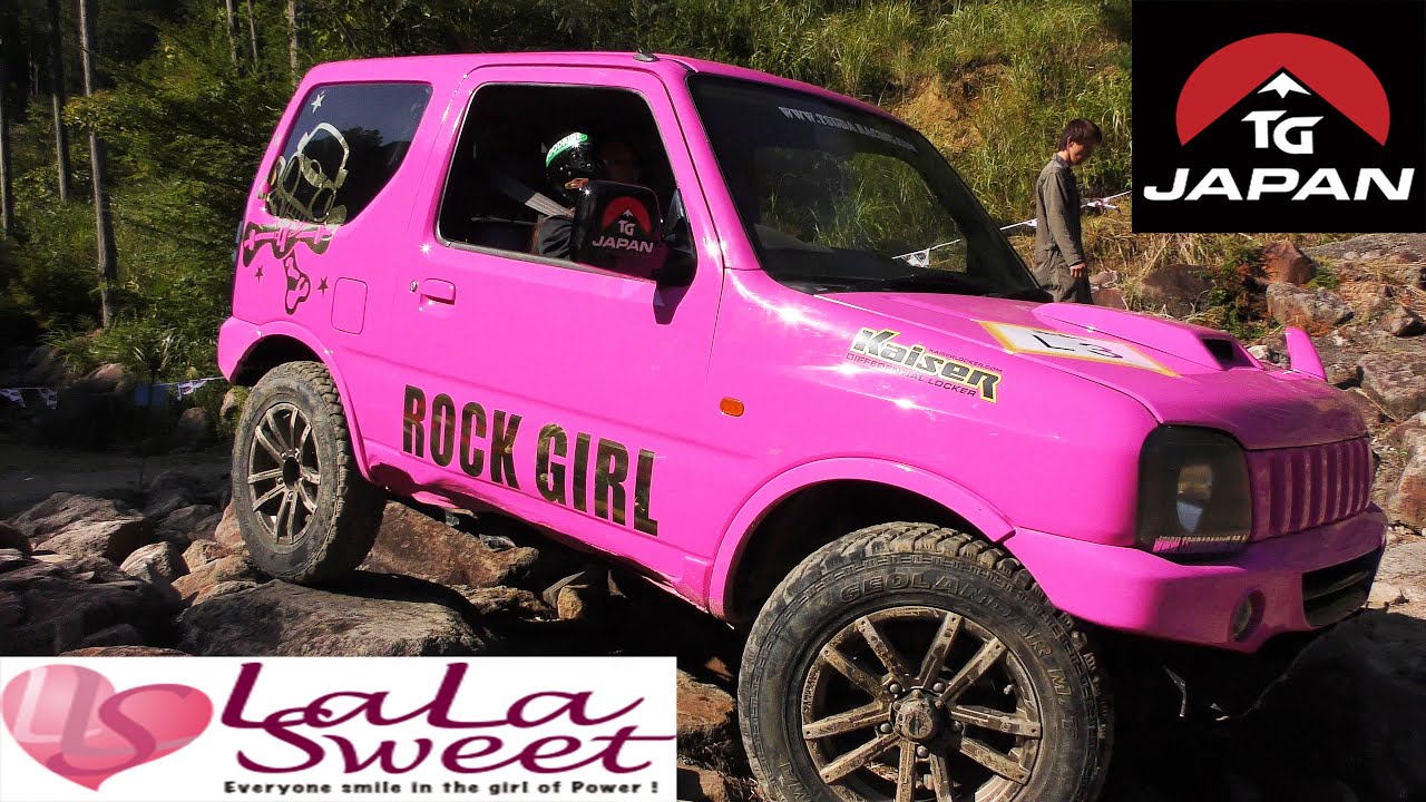 Lalasweet ジムニー女性ドライバー ⚫ ジムロック Jimrock Suzuki Jimny Lady drivers 3