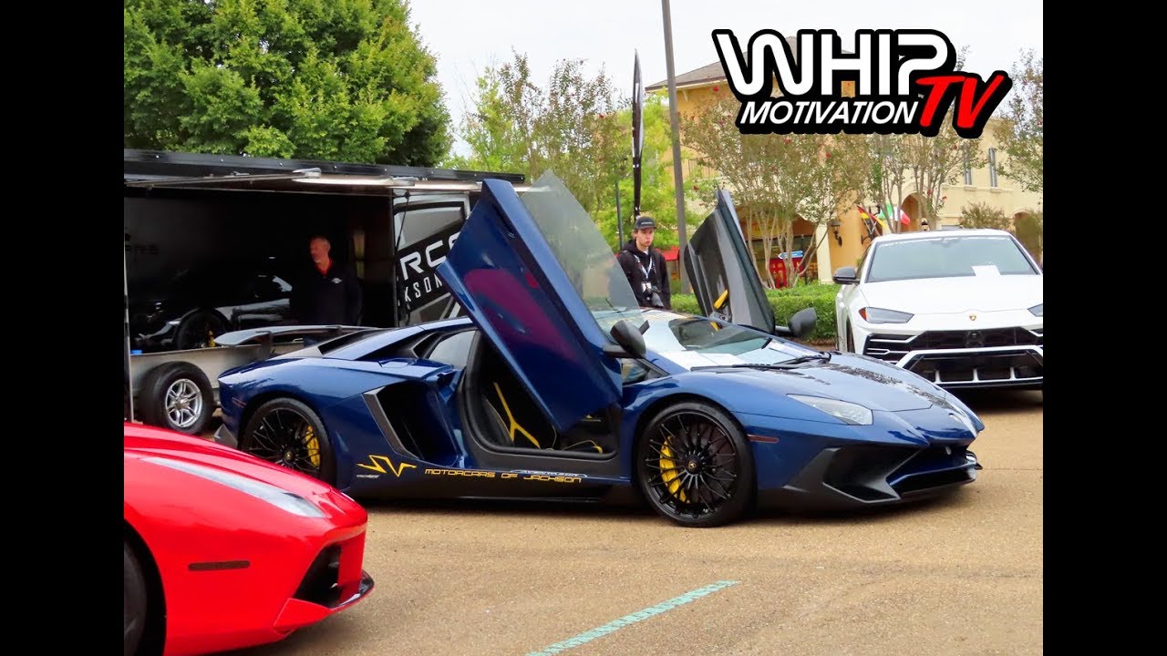 Lamborghini Aventador SV - Porsche GT3 RS - Ferrari 488 - Aston Martin DBS Superleggera