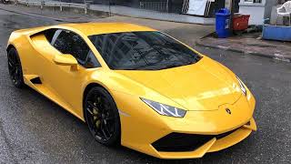 Lamborghini Huracan LP610-4 with Akrapovič exhaust