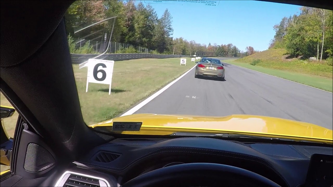 M Track Days 2019 | BMW M4 Lead/Follow Laps at Monticello Motor Club