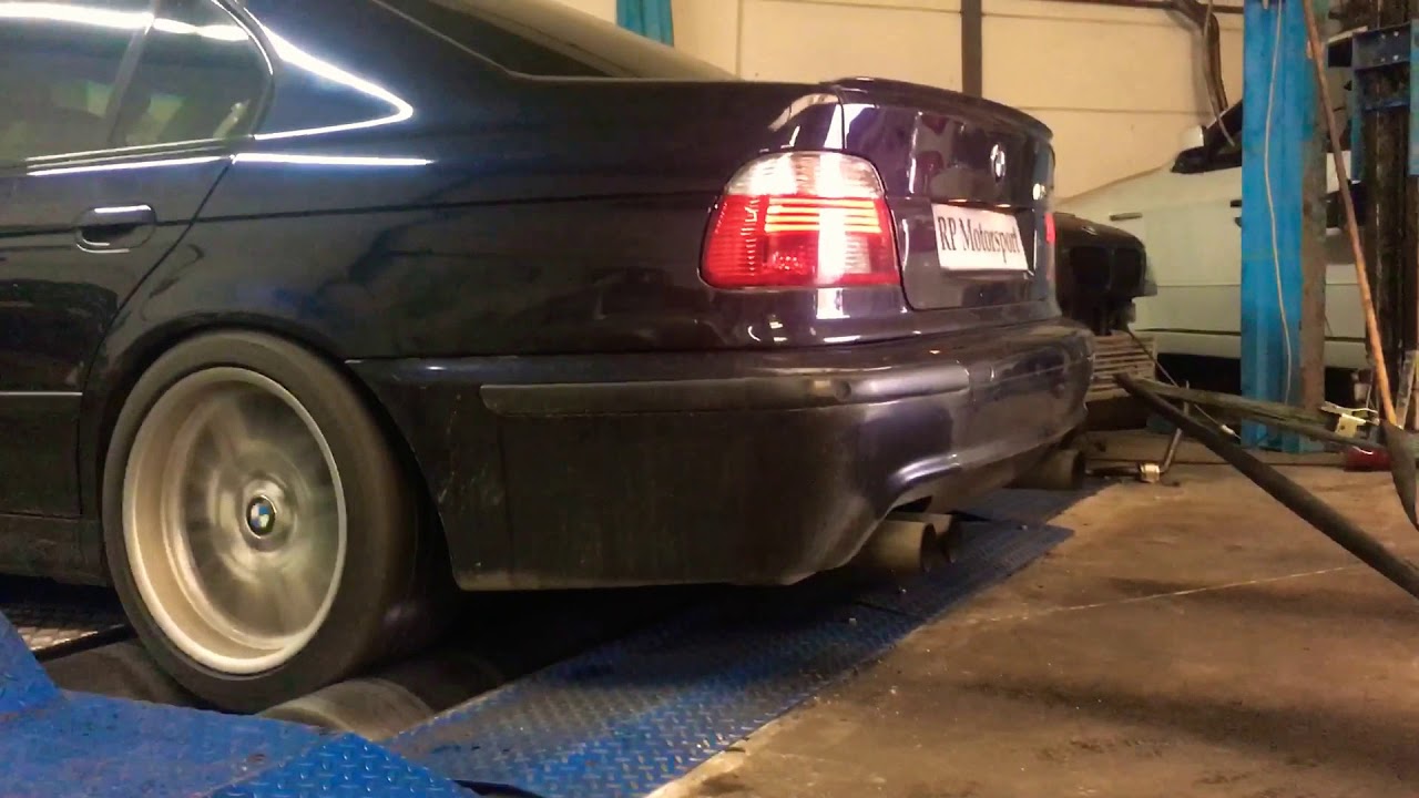 M5 E39 ESS RP Motorsport dyno