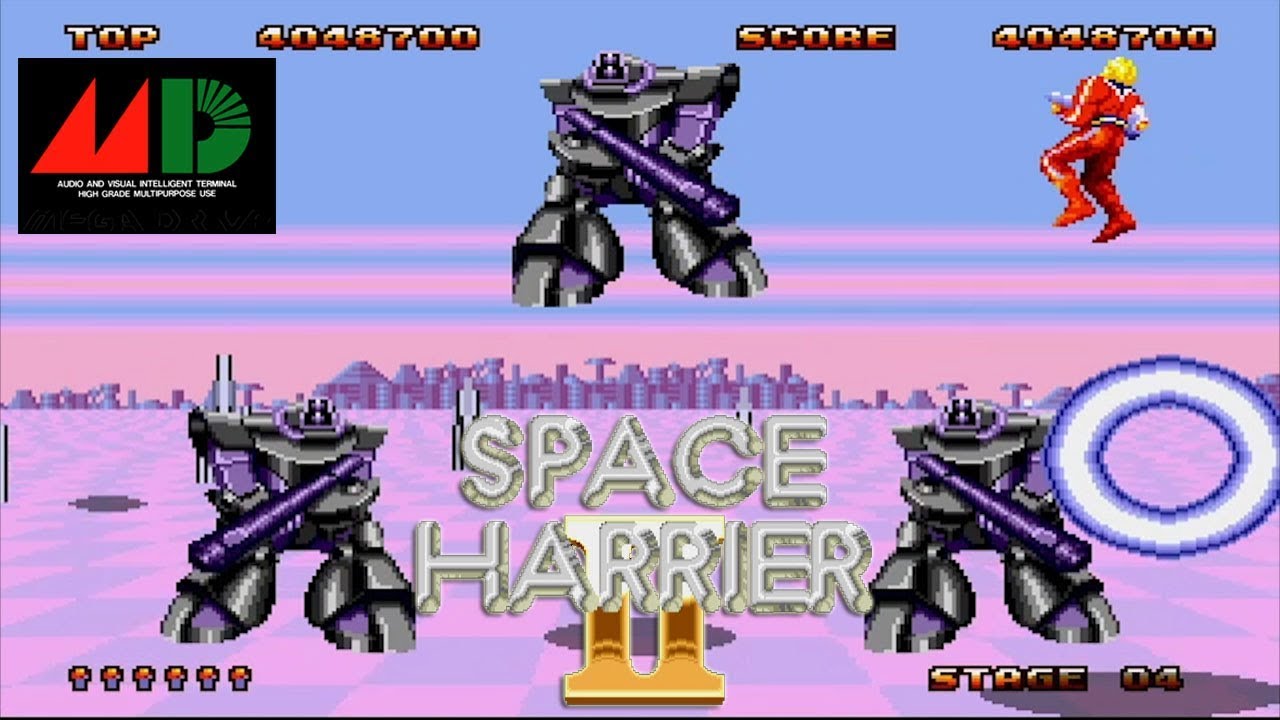 MD スペースハリアー II / SPACE HARRIER II – Full Game