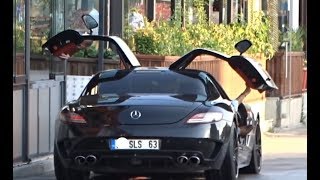 MERCEDES BENZ , SLS 63 ,AMG,( how to open the door )Mercedes-Benz Sls 63 Amg, SUPER BİKE . SUPER CAR