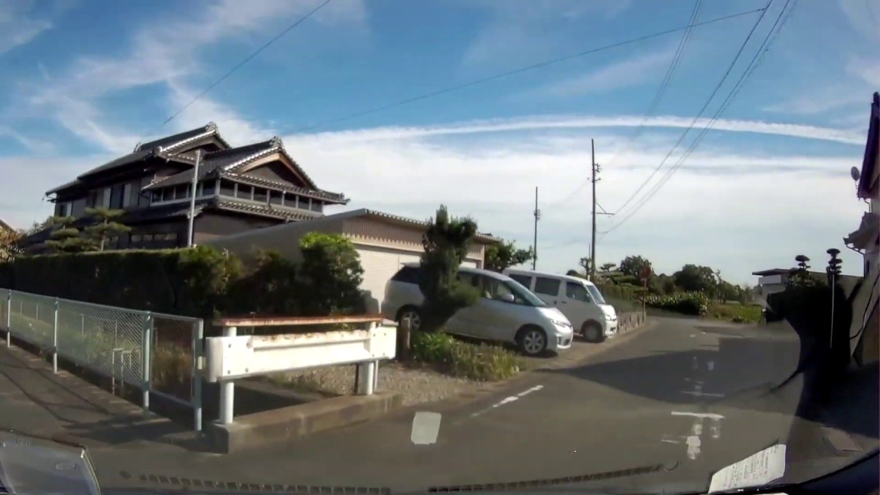 海南こどもの国駐車場に停める　ドライブレコーダー動画　マーク・ティ　Mark.T